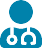 Icône de recherche de médecin agrée por le permis de conduire